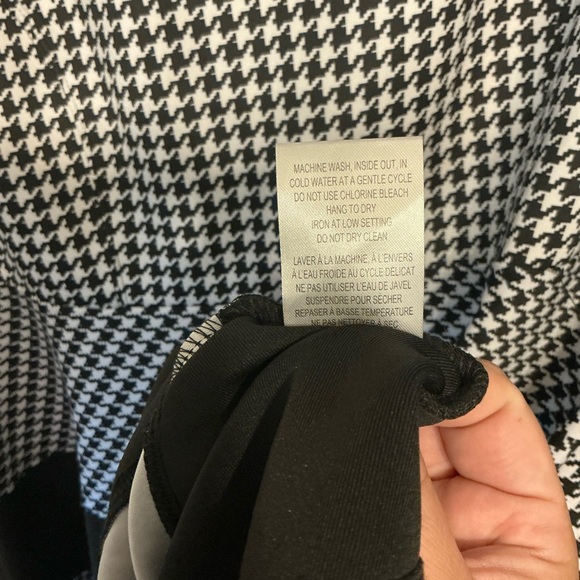 Michel Studio Black and White Checkered Midi Dress - Picture 8 of 13